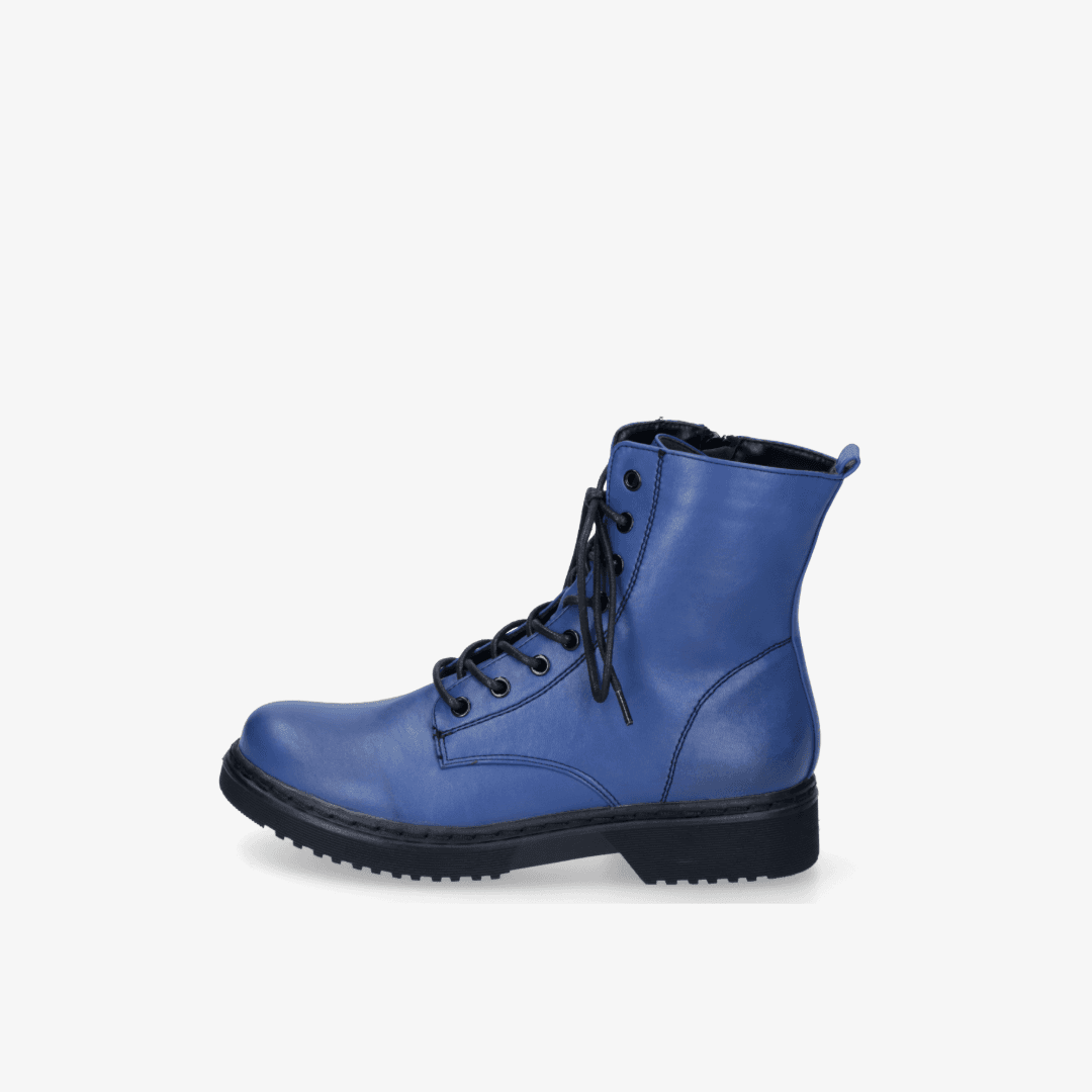 street shoes_bunte Stiefel-blau